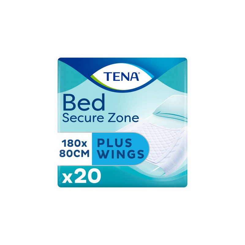 Alèses - TENA Bed Plus Wings bordable - 80x180 Tena Bed - 1 Alèses - TENA Bed Plus Wings bordable - 80x180 Tena Bed - 1