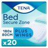 Alèses - TENA Bed Plus Wings bordable - 80x180 Tena Bed - 1 Alèses - TENA Bed Plus Wings bordable - 80x180 Tena Bed - 1