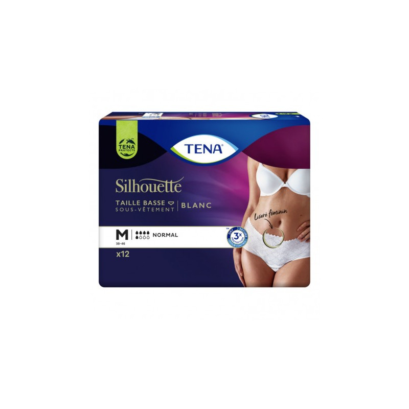 Protection urinaire femme - TENA Silhouette Normal - Médium Tena Silhouette - 1