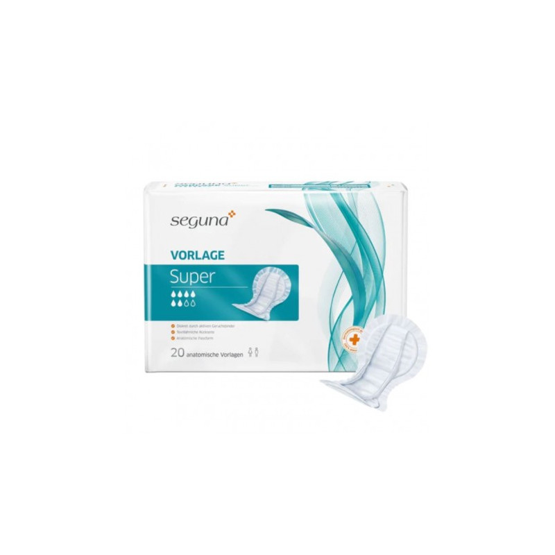 SEGUNA Vorlage super - Protection urinaire anatomique  - 1