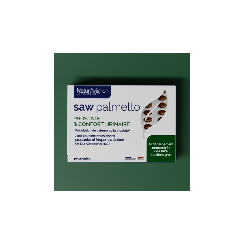 Prostate & confort urinaire - Saw palmetto NaturAvignon - 1
