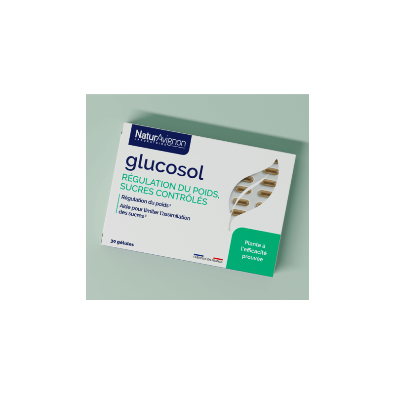 Glucosol - régulation du poids et sucres contrôlés NaturAvignon - 1 Glucosol - régulation du poids et sucres contrôlés NaturAvignon - 1