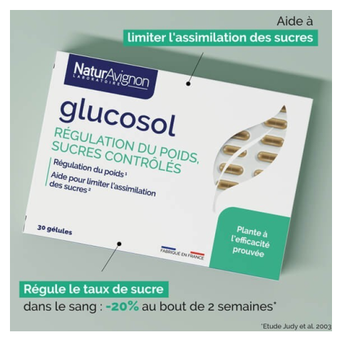 Glucosol - régulation du poids et sucres contrôlés NaturAvignon - 2
