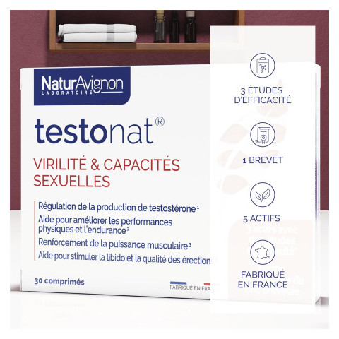 Complément alimentaire santé sexualité - Testonat NaturAvignon - 1