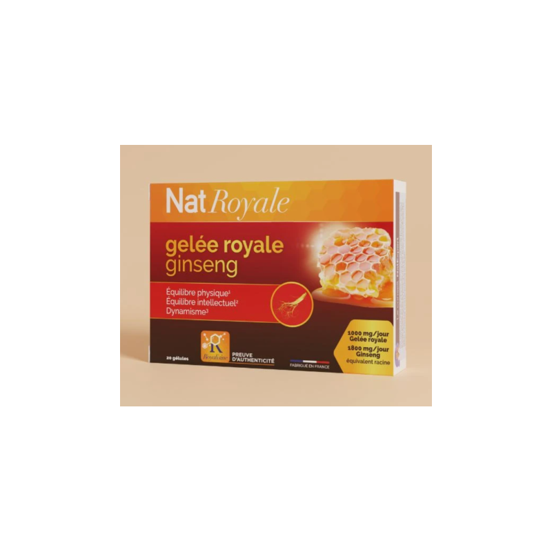 Gelée royale Ginseng - vitalité et immunité NaturAvignon - 1
