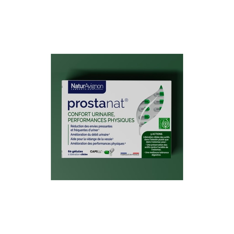 Complément alimentaire santé de la prostate- Prostanat NaturAvignon - 1