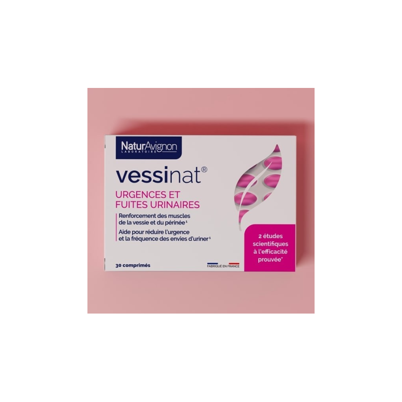 Complément alimentaire contre les fuites urinaires - Vessinat NaturAvignon - 1