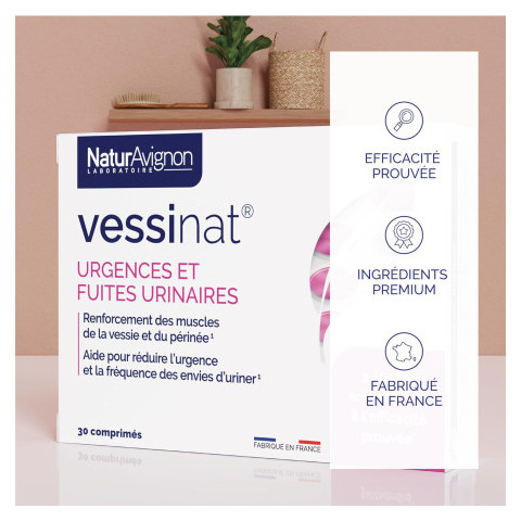 Complément alimentaire contre les fuites urinaires - Vessinat  - 1