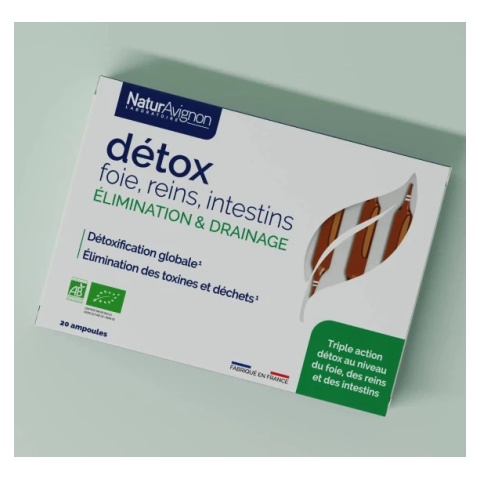 Détox, foie, reins, intestins - Eliminer les toxines NaturAvignon - 1