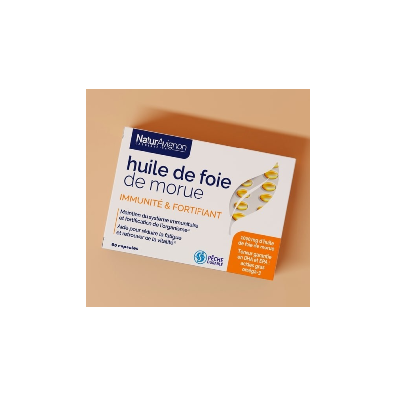 Huile de foie de morue - Fortifier l'organisme NaturAvignon - 1