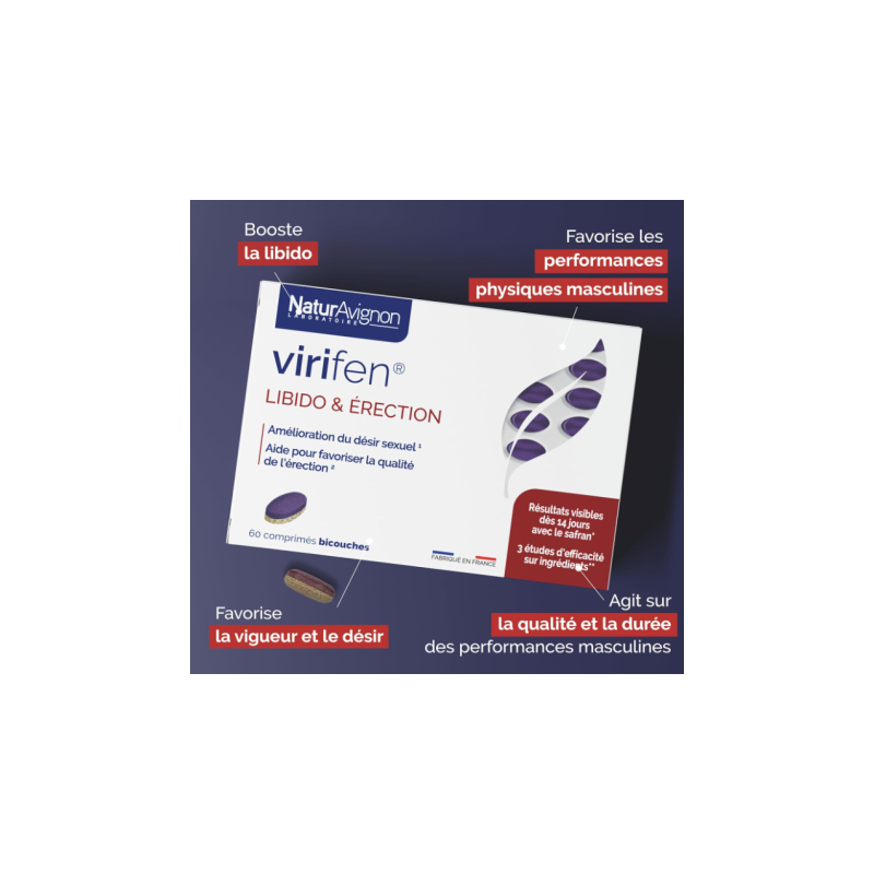 Virifen - Libido & érection NaturAvignon - 1