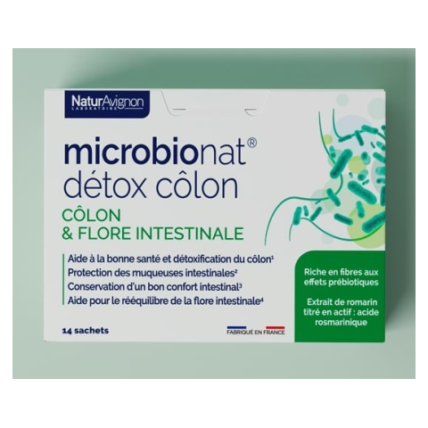 Microbionat détox côlon et flore intestinal NaturAvignon - 1