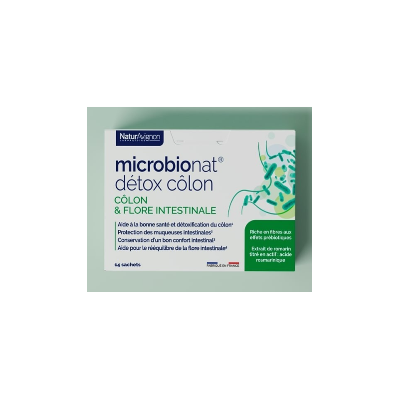 Microbionat détox côlon et flore intestinal NaturAvignon - 1