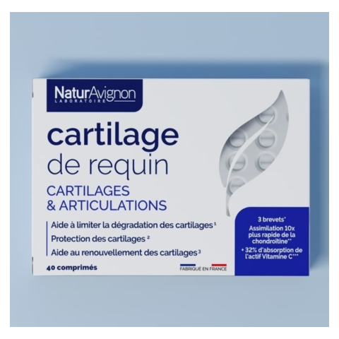 Cartilage de requin - Cartilage et articulations NaturAvignon - 1
