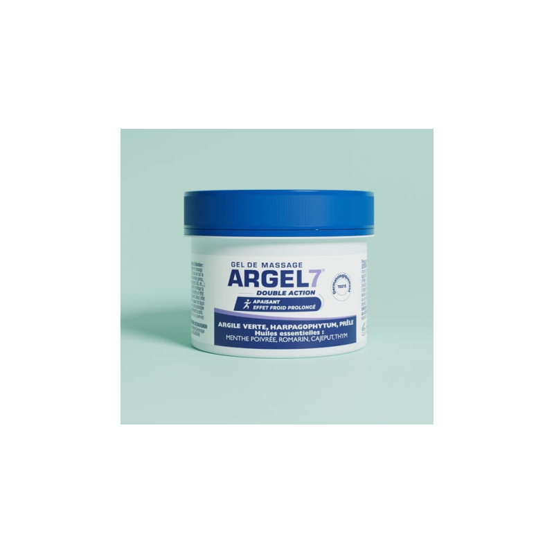Argel 7 - Gel de massage articulaire en pot NaturAvignon - 1