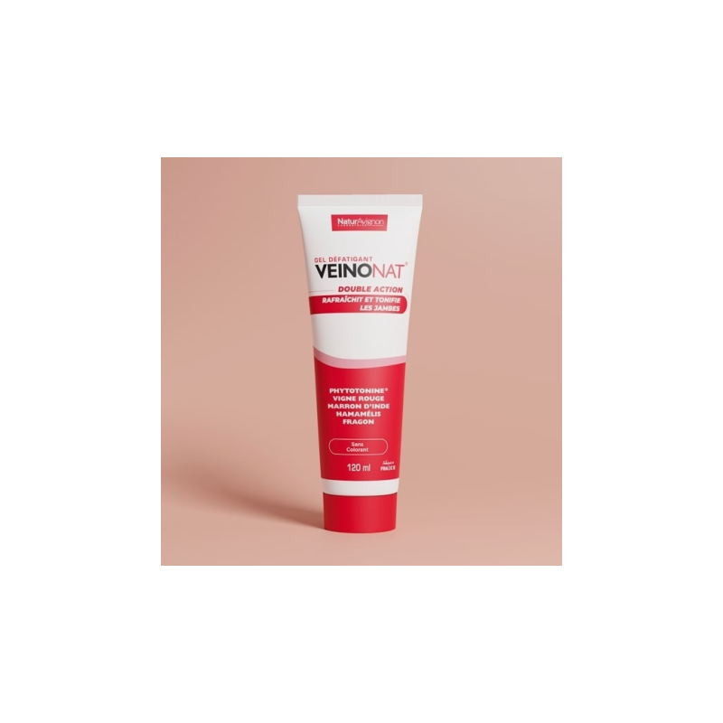 Veinonat Tube : Gel rafraichissant Jambes lourdes NaturAvignon - 1 Veinonat Tube : Gel rafraichissant Jambes lourdes NaturAvignon - 1