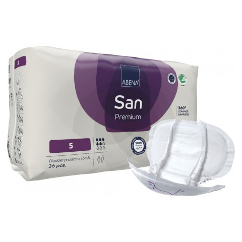 Abena San Premium N°5 - Protection urinaire anatomique Abena Abri San - 2