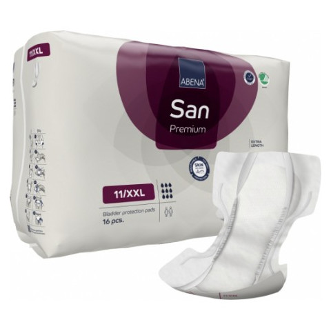 Abri-San Premium N°11 XXL - Protection urinaire anatomique Abena Abri San - 2
