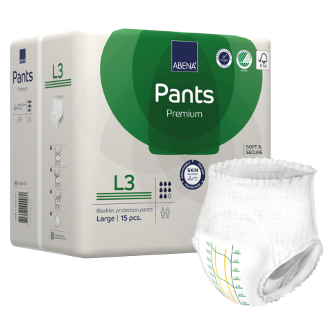 Slip Absorbant / Pants - Abena Pants L N°3 Abena Abri Flex - 2