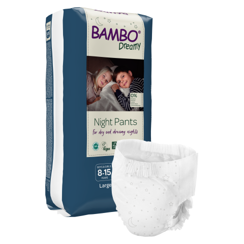 Abena Bambo Dreamy 8-15 ans 35 à 50 kg Mixte - Couches culottes énurésie Abena BAMBO Nature - 1