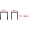 Chaise Douche réglable DOCCEA PLUS - 3 Chaise Douche réglable DOCCEA PLUS - 3