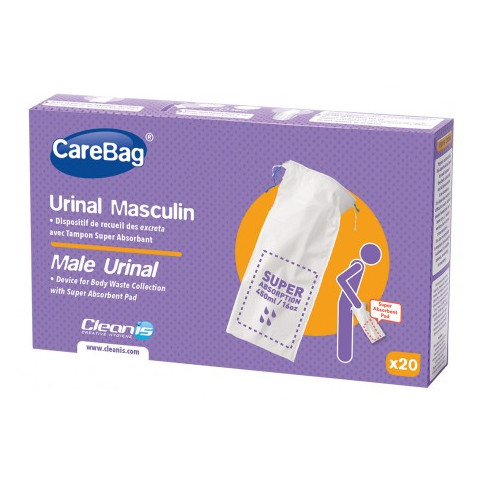 Sac Urinal masculin Care Bag  - 1