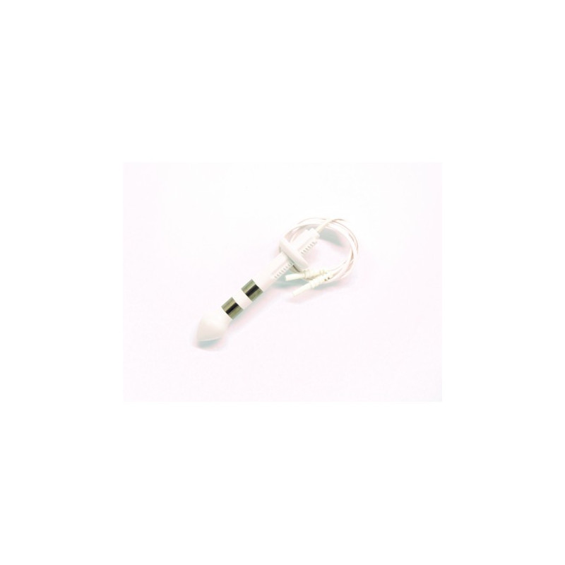 EMC - Sonde anale « butée amovible » bananes femelles - 2 bagues EMC EVOLUTION - 1 EMC - Sonde anale « butée amovible » bananes femelles - 2 bagues EMC EVOLUTION - 1