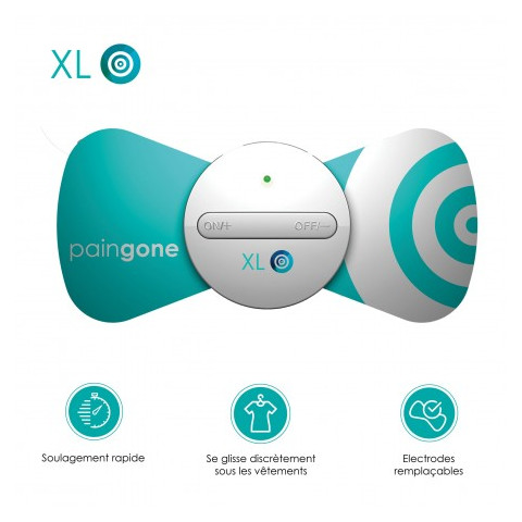 Paingone XL - Patch electrostimulateur antidouleurs  - 2