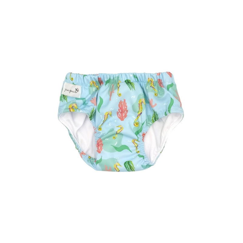 Couche de bain Hippocampe enfant - Pupus Couche de bain Hippocampe enfant - Pupus