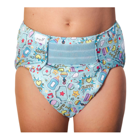 Couche lavable adulte Dj Bobo - Pupus Pupus - 1