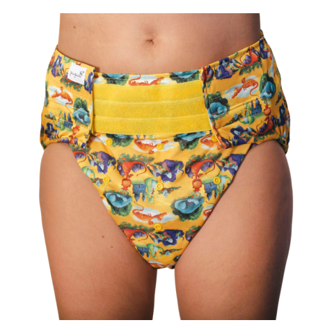 Couche lavable adulte Dragons - Pupus Pupus - 1