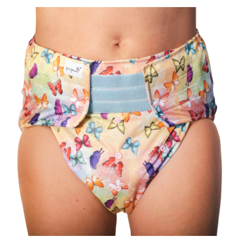 Couche lavable adulte Papillons - Pupus Pupus - 1