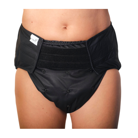 Couche lavable adulte Noir - Pupus Pupus - 1