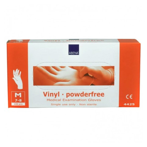 Gants Vinyle non poudré transparent - Taille 7/8