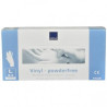 Gants Vinyle non poudrés transparent Abena Gants Vinyle non poudrés transparent Abena