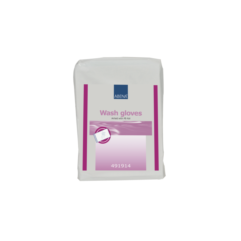 Abena - Gant de toilette usage unique