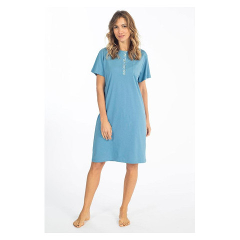 Chemise de nuit en Coton - 4 boutons - L'Age d'Or