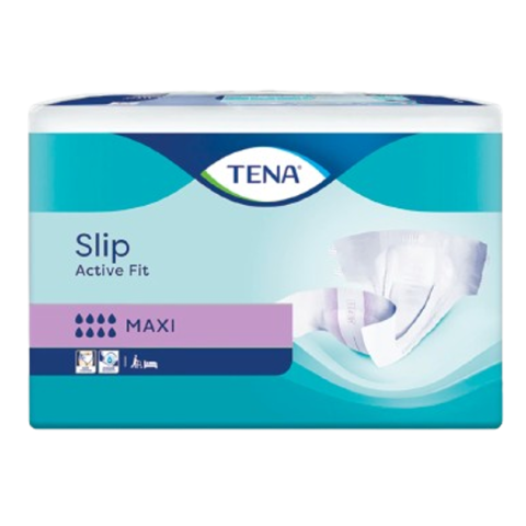 TENA Slip Active Fit Maxi L - Couches adultes plastifiées Tena Slip - 1