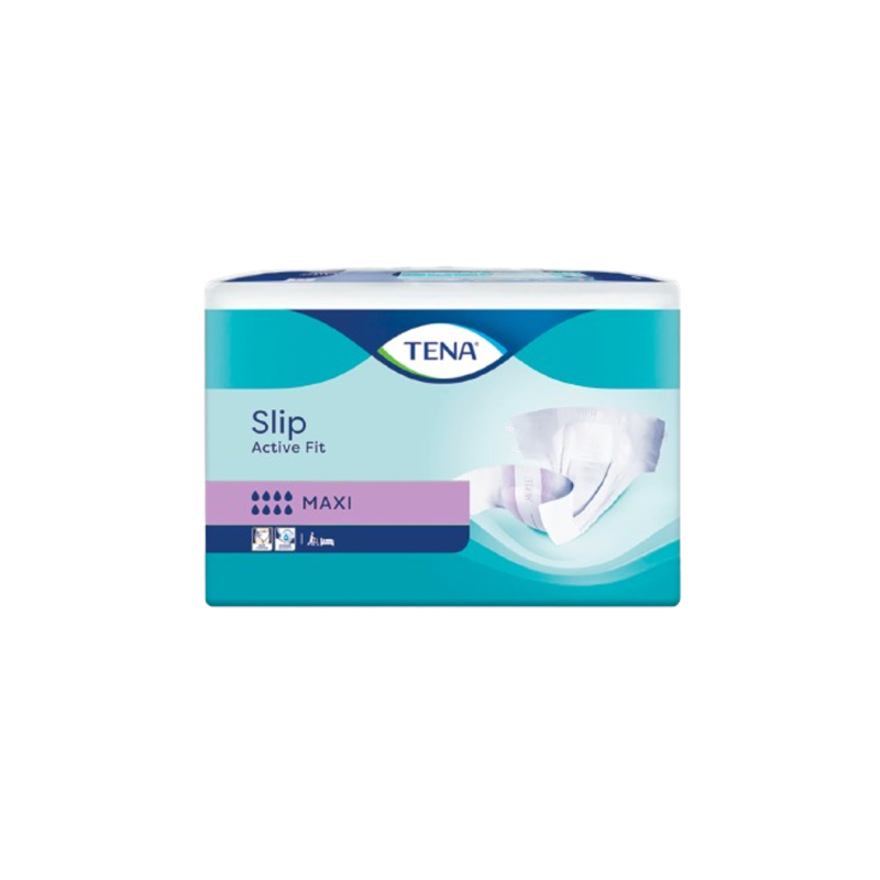 TENA Slip Active Fit Maxi L - Couches adultes plastifiées Tena Slip - 1