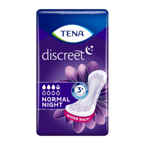 Protection urinaire femme - TENA Discreet Normal Night Tena Lady - 1