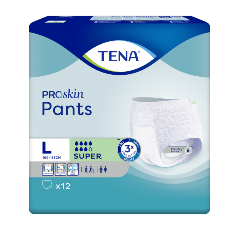 Slip Absorbant / Pants - TENA Pants L Super