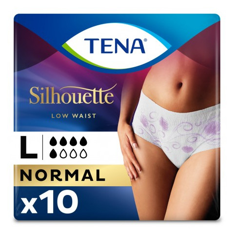Protection urinaire femme - TENA Silhouette Normal - Large Tena Silhouette - 1