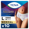 Protection urinaire femme - TENA Silhouette Normal - Large Tena Silhouette - 1 Protection urinaire femme - TENA Silhouette Normal - Large Tena Silhouette - 1