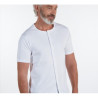 Tee-Shirt Mixte - manches courtes ouverture devant aimants - Benefactor Benefactor - 2 Tee-Shirt Mixte - manches courtes ouverture devant aimants - Benefactor Benefactor - 2
