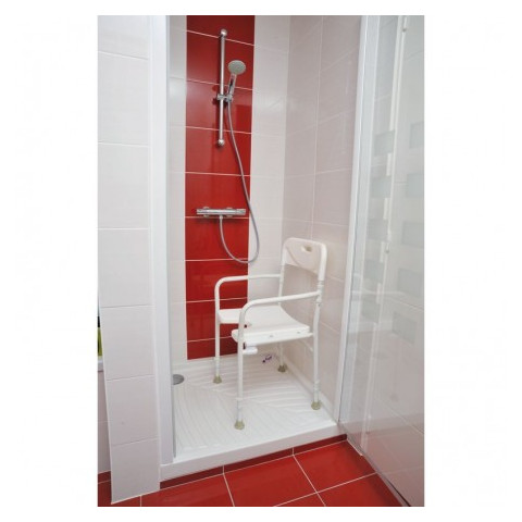 Chaise de douche pliable Tobago  - 1