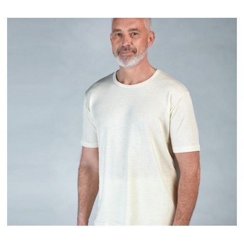 Tee-shirt manches courtes mixte en laine Mérinos - Benefactor Benefactor - 1