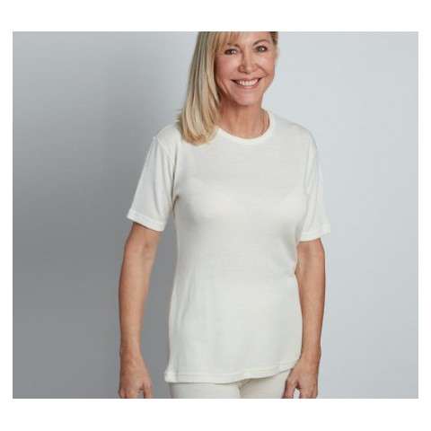 Tee-shirt manches courtes mixte en laine Mérinos - Benefactor Benefactor - 2