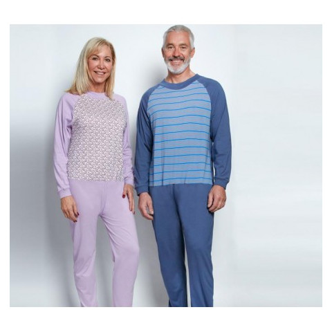Pyjama grenouillère manches et jambes longues - Benefactor Benefactor - 1