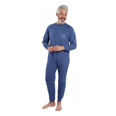 Pyjama grenouillère LONGUE / broderie - Benefactor