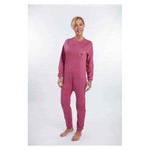 Pyjama grenouillère LONGUE / broderie - Benefactor